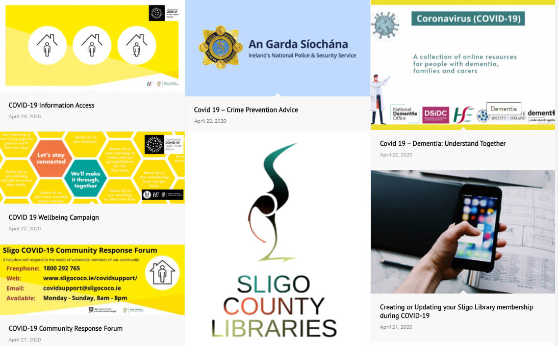 Sligo Library advice and information